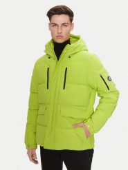 Save The Duck Kurtka zimowa P30811M SMEG19 Zielony Regular Fit. Zielone kurtki męskie SAVE THE DUCK, na zimę, m, bez wzorów, z syntetyku, bez kaptura. Za 1,419.00 zł.