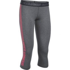 Under Armour Spodnie Fav Capri - Gra Blk S. Spodnie sportowe damskie marki Under Armour. W wyprzedaży za 129.00 zł.
