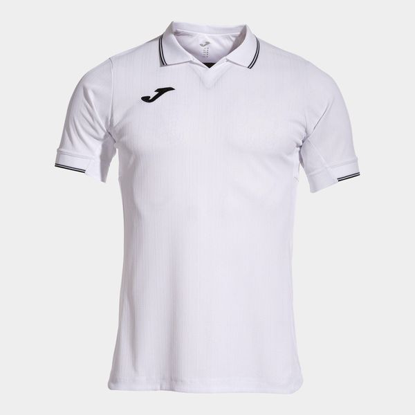 Koszulka Joma Fit One. Białe koszulki polo męskie Joma, l, bez wzorów, z dżerseju, eleganckie, bez ramiączek. Za 67.99 zł.