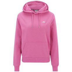 Bluza damska Fila Bruchsal. Czerwone bluzy damskie Fila, m, bez wzorów, z bawełny, z kapturem. Za 199.00 zł.