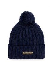 Napapijri Czapka NP0A4GKA Granatowy. Niebieskie rękawiczki męskie Napapijri, na zimę, bez wzorów, z syntetyku. Za 199.99 zł.