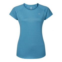 T-shirt damski Dare 2B Corral. Czerwone t-shirty damskie Dare 2b, bez wzorów, z materiału, sportowe, bez kołnierzyka. Za 121.00 zł.
