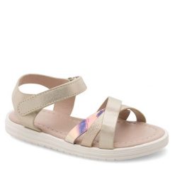 Sandały Nelli Blu. Żółte sandały dziewczęce Nelli Blu, bez zapięcia. Za 53.99 zł.