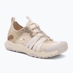 Sandały damskie Teva Hydratrek. Brązowe sandały damskie Teva, bez wzorów, bez obcasa, bez zapięcia. Za 369.99 zł.