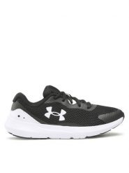 Under Armour Buty do biegania Ua Bgs Surge 3 3024989-001 Czarny. Czarne buty sportowe chłopięce Under Armour, bez wzorów, z materiału, bez zapięcia, do biegania. Za 139.99 zł.