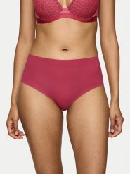 Triumph Figi klasyczne z wysokim stanem Pretty 10222227 Czerwony. Czerwone figi damskie Triumph, m, bez wzorów, z syntetyku. Za 35.00 zł.