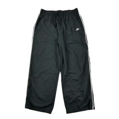 Męskie czarne dresy retro vintage. Czarne spodnie sportowe męskie Nike, l, bez wzorów, z dresówki, na fitness i siłownię. Za 170.36 zł.