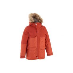 Kurtka XX Warm dla dzieci. Brązowe kurtki i płaszcze dla chłopców QUECHUA. W wyprzedaży za 115.00 zł.