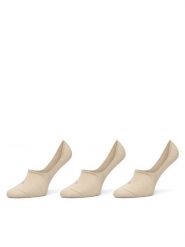 Calvin Klein Stopki 701234370 Beżowy. Brązowe skarpety damskie Calvin Klein, bez wzorów, z bawełny. Za 59.99 zł.