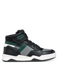 Geox Sneakersy J Perth Boy J367RF 054FU C0016 S Czarny. Czarne trampki i tenisówki chłopięce Geox, bez wzorów, ze skóry, bez zapięcia. Za 269.99 zł.