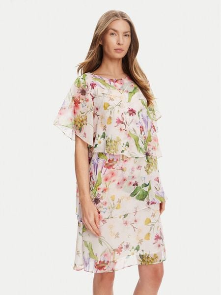 Tatuum Sukienka koktajlowa Monrose 1 T2507.201 Kolorowy Regular Fit. Sukienki damskie Tatuum, bez wzorów, z syntetyku, wizytowe, bez kołnierzyka, bez ramiączek. Za 279.99 zł.