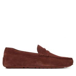 Mokasyny BOSS. Czerwone mokasyny męskie Boss. Za 579.99 zł.