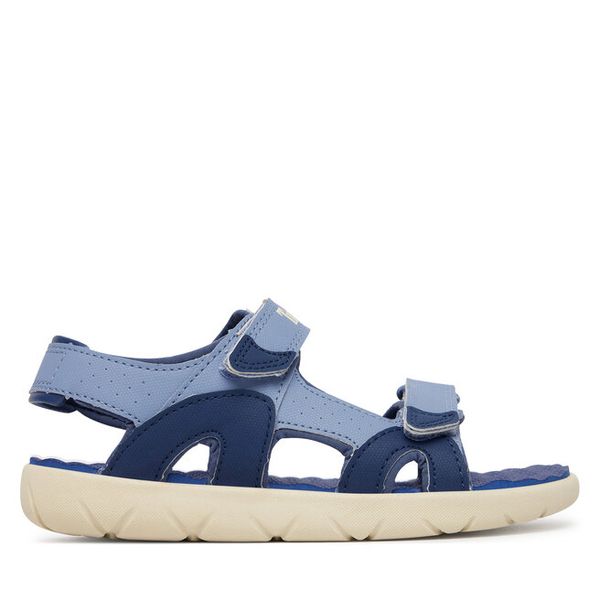 Sandały Timberland. Niebieskie sandały chłopięce Timberland, bez zapięcia. Za 199.99 zł.