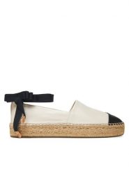 Tory Burch Espadryle 164724 Beżowy. Brązowe espadryle damskie Tory Burch, bez wzorów, ze skóry, bez obcasa, bez zapięcia. Za 979.99 zł.