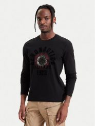 Aeronautica Militare Longsleeve 262TS2570UJ00641 Czarny Regular Fit. Czarne bluzki z długim rękawem męskie Aeronautica Militare, m, bez wzorów, z bawełny, bez kołnierzyka. Za 304.99 zł.