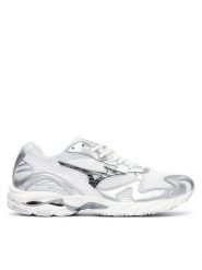 Mizuno Sneakersy Wave Rider 10 'Sport' D1GA261D Biały. Białe buty sportowe męskie Mizuno, z materiału, bez zapięcia. Za 689.99 zł.