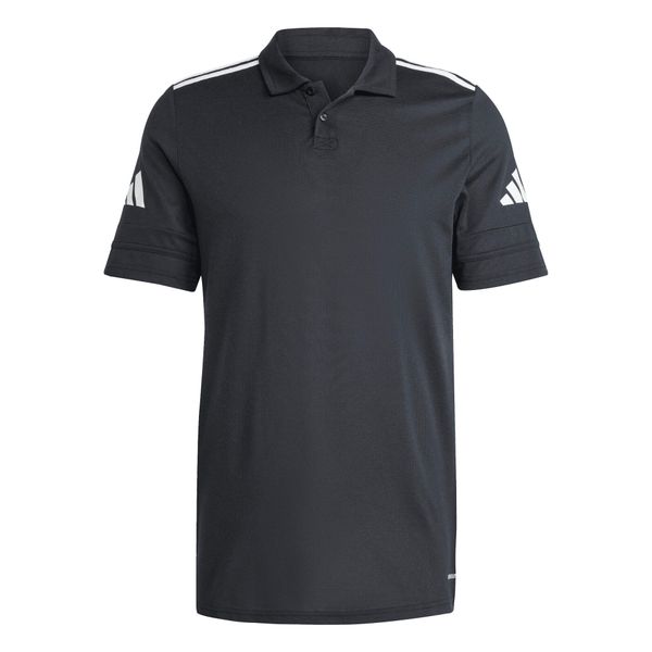 Koszulka męska adidas Squadra 25 Polo. Białe koszulki polo męskie Adidas, m, bez wzorów, bez kołnierzyka, bez ramiączek, do piłki nożnej. Za 87.00 zł.