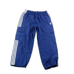 Second life - Spodnie dresowe męskie Adidas Originals H09119 - Stan bardzo dobry. Niebieskie spodnie sportowe męskie Adidas, l, bez wzorów, z dresówki, do biegania. Za 149.06 zł.