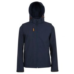 Kurtka Transformer Soft Shell Dla Dorosłych Unisex. Niebieskie kurtki sportowe męskie SOL'S, m, bez wzorów, trekkingowe. Za 458.99 zł.