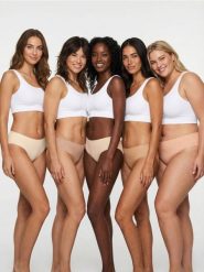 Prążkowane figi 5 pack - wielobarwny. Figi damskie Sinsay, l, bez wzorów, prążkowane. Za 35.99 zł.