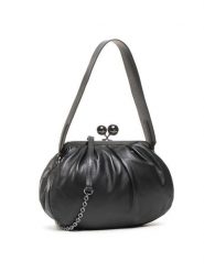 Weekend Max Mara Torebka Cubico 55160902600 Czarny. Czarne torebki do ręki damskie Weekend Max Mara, bez wzorów, ze skóry, wizytowe, bez dodatków. Za 1,569.00 zł.