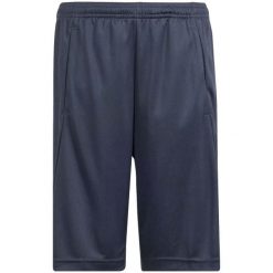 Szorty adidas z technologią AEROREADY w kolorze marine. Niebieskie szorty męskie Adidas, bez wzorów, z materiału, klasyczne. Za 101.45 zł.