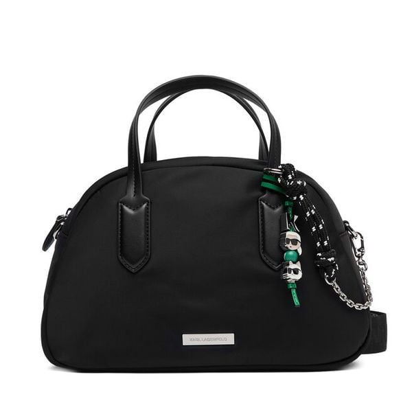 Torebka KARL LAGERFELD. Czarne torebki do ręki damskie KARL LAGERFELD, bez wzorów, klasyczne, bez dodatków. Za 645.99 zł.