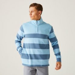 Agilno męska bluza. Niebieskie bluzy męskie Regatta, m, bez wzorów, z bawełny, bez kaptura. Za 112.69 zł.
