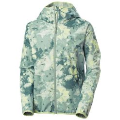 Damska kurtka wodoodporna Helly Hansen Graphic. Szare kurtki damskie Helly Hansen, bez wzorów, bez kaptura. Za 628.00 zł.
