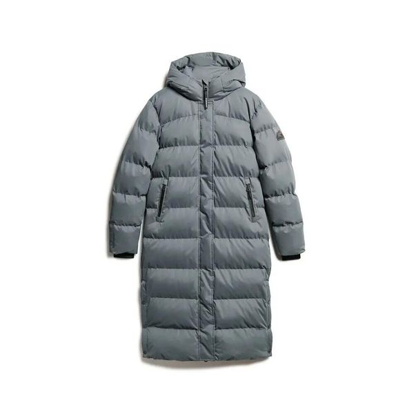 Damska długa kurtka Superdry Longline. Brązowe kurtki damskie Superdry., na zimę, s, bez wzorów, z materiału, bez kaptura. Za 765.60 zł.
