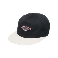 Czapka Snapback dla Mężczyzn QS FRASSNASSA Czarny. Czarne czapki i kapelusze męskie Quiksilver, bez wzorów, z bawełny. Za 139.99 zł.