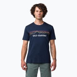 Koszulka męska Wild Country Stamina. Niebieskie koszulki sportowe męskie WILD COUNTRY, m, bez wzorów, bez kołnierzyka, bez ramiączek, wspinaczkowe. Za 129.99 zł.