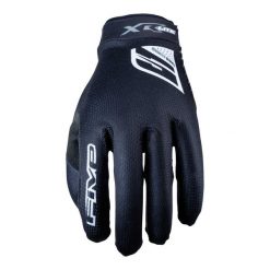 Rękawiczki dziecięce XR-LITE - czarno-białe (czarno-białe) - L/05. Białe rękawiczki dziecięce FIVE GLOVES, bez wzorów. Za 117.00 zł.