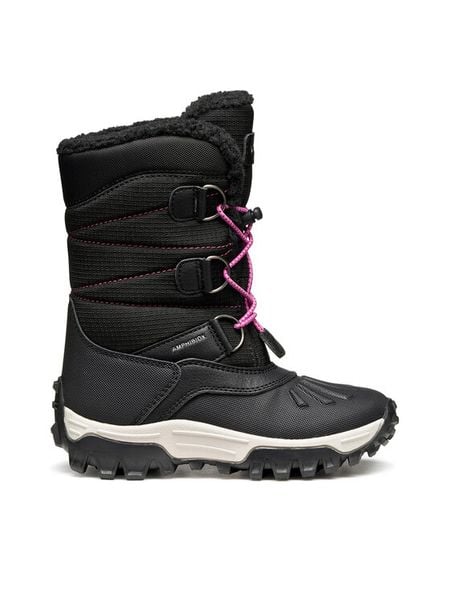 Geox Śniegowce J Himalaya B Ab J46FTA 0FU50 C0922 M Czarny. Czarne buty zimowe dziewczęce Geox, z materiału, bez zapięcia. Za 289.99 zł.