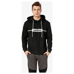 Umbro Bluza Obsydian , czarny, rozmiar XL. Czarne bluzy męskie Umbro, m, z aplikacjami, z materiału, z kapturem. W wyprzedaży za 59.99 zł.