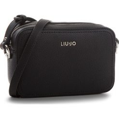 Torebka LIU JO - S Crossbody Manhat A68092 E0011 Nero 22222. Czarne listonoszki damskie Liu Jo, ze skóry ekologicznej. Za 399.00 zł.