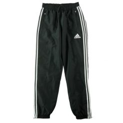 Second life - Adidas spodnie dresowe męskie - Jak nowy. Czarne spodnie sportowe męskie Adidas, m, bez wzorów, z dresówki, do biegania. Za 106.46 zł.