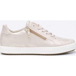 Geox - Buty. Szare obuwie sportowe damskie Geox, z gumy. W wyprzedaży za 239.90 zł.