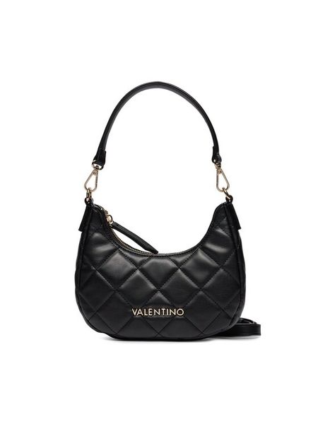 Valentino Torebka Ocarina VBS3KK45R Czarny. Czarne torebki do ręki damskie Valentino, bez wzorów, ze skóry, bez dodatków. Za 339.99 zł.