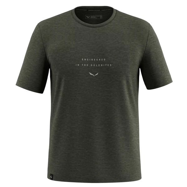 T-shirt Salewa Eagle Eitd AM. Zielone t-shirty męskie Salewa, s, bez wzorów, z materiału, bez kołnierzyka. Za 371.00 zł.