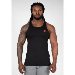 Adams Elastyczny Top bez rękawów - Czarny. Czarne buty sportowe męskie GORILLA WEAR, bez zapięcia, na fitness i siłownię. Za 161.00 zł.