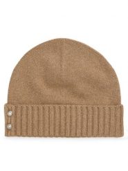 LAUREN RALPH LAUREN Czapka 454P04510002 Beżowy. Brązowe czapki i kapelusze damskie Lauren Ralph Lauren, na zimę, bez wzorów, z wełny. Za 379.99 zł.