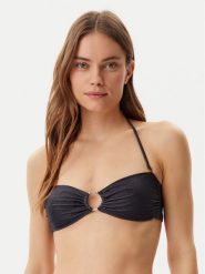 Guess Bikini E4GJ16 KC632 Czarny Regular Fit. Czarne bikini damskie Guess, s, z aplikacjami. Za 169.99 zł.