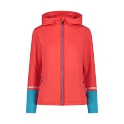 Bluza damska CMP. Czerwone bluzy damskie CMP, xs, bez wzorów, bez kaptura. Za 239.99 zł.