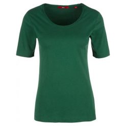 S.Oliver T-Shirt Damski 36 Zielony. Zielone t-shirty damskie S.Oliver, z bawełny. W wyprzedaży za 39.00 zł.