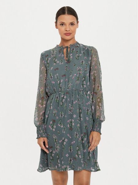 ONLY Sukienka codzienna Tessa Eliza 15303601 Zielony Regular Fit. Zielone sukienki damskie Only, na co dzień, l, bez wzorów, z syntetyku, bez kołnierzyka, bez ramiączek, proste. Za 99.99 zł.