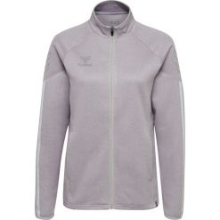 Kurtka damska Hummel hmlCIMA. Szare bluzy sportowe damskie Hummel, s, bez wzorów, bez kaptura, do piłki ręcznej. W wyprzedaży za 216.45 zł.