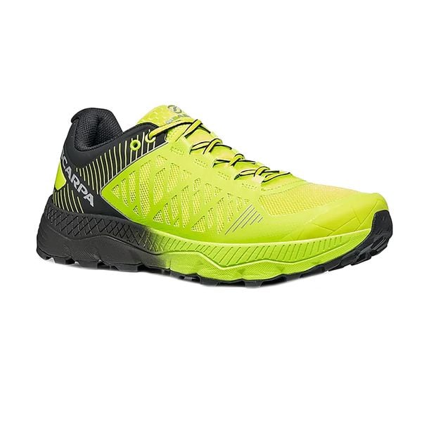 Buty do biegania męskie SCARPA Spin Ultra. Czarne buty sportowe męskie Scarpa, bez zapięcia, do biegania. Za 559.99 zł.