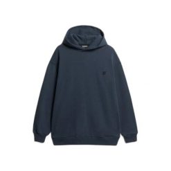 Oversizowa bluza z kapturem Superdry Blank. Niebieskie bluzy męskie Superdry., xl, bez wzorów, z kapturem. Za 344.50 zł.