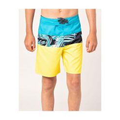 Spodenki surfingowe chłopięce Rip Curl Undertow Boardshort Kolorowy. Niebieskie kąpielówki dla chłopców Rip Curl, z aplikacjami, z materiału. Za 90.00 zł.